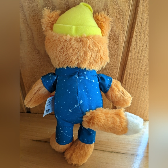Infantino Go Gaga Goodnight Fox Plush  Starry Pajamas & Nightcap w/ Tag - Picture 3 of 8